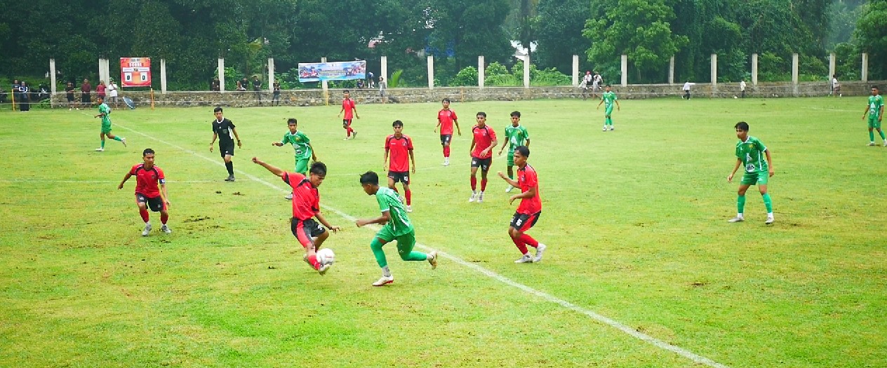 Tim Porprov Kota Padang VS Tim Porprov Kota Pariaman (Foto: Minangsatu)